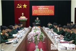 Ban Thường vụ Đảng ủy Quân khu 1 kiểm điểm, đánh giá, xếp loại chất lượng năm 2025